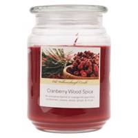 شمع اولد ویلیامزبرگ مدل Cranberry Wood Spice Old Williamsburgh Cranberry Wood Spice Candle