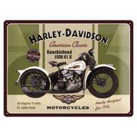 تابلو فلزی نوژا مدل Harley Davidson