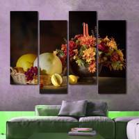 تابلوی دیواری 4تکه بارمان مدل TA-1504 Barman TA-1504 Tableau 4 Pcs