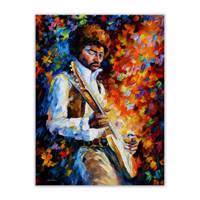 تابلو شاسی گالری آگاپه مدل E22 طرح Jimmy Hendrix - Agape Gallery E22 Jimmy Hendrix MDF Printed Mount