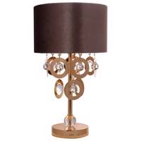 آباژور رومیزی دیلایت کد Gold 301 Delight 301 Gold Table Lamp