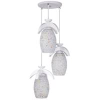 چراغ آویز چشمه نور 3 شعله کد G528/3H-WT - Cheshmeh Noor G528/3H-WT Three Branch Hanging Lamp