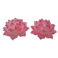 چراغ تزیینی قشنگه طرح گل کریستالی کد Ghsk-002 بسته دو عددی Ghashange cristal Flower Ghsk-002 Lamp Varmer Pack Of 2