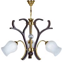 لوستر چشمه نور 3 شعله کد A832/3G Cheshmeh Noor A832/3G Three Branches Chandelier