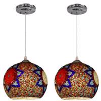 چراغ آویز دیلایت 1 شعله کد DEL35-250x2 بسته 2 عددی Delight DEL35-250x2 One Branch Hanging Light Pack Of 2