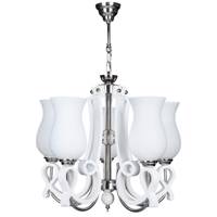 لوستر چشمه نور 5 شعله کد A831/5-WT Cheshmeh Noor A831/5-WT Five Branches Chandelier