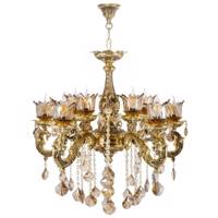 لوستر چشمه نور12شعله کد M3506/6G Cheshmeh Noor M3506/6G Twelve Flames Chandelier