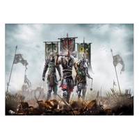 تابلو شاسی ونسونی طرح For Honor سایز 30x40 سانتی متر Wensoni For Honor Chassis 40 x 30