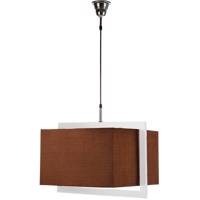 چراغ آویز چشمه نور کد A7035/1H-WT-BR Cheshmeh Noor A7035/1H-WT-BR One Flame Hanging Lamp