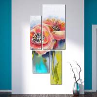 تابلو دیواری 4 تکه آریکان کد TA3701 Arikan TA3701 Tableau 4 Pcs