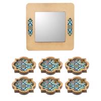 مجموعه ظروف هفت سین 7 پارچه گره کد 5-9671 Gereh 9671-5 Haft Seen Set 7 Pcs