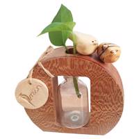 گلدان چوبی دارکوب مدل Va-02a Darkub Va-02a Wooden Vase