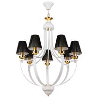 لوستر چشمه نور 7 شعله کد N3603/7GWT-S Cheshmeh Noor N3603/7GWT-F Seven Flames Chandelier