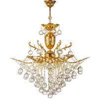 لوستر چشمه نور 9 شعله کدH6646/6G - Cheshmeh Noor H6646/6G Nine Flames Chandelier