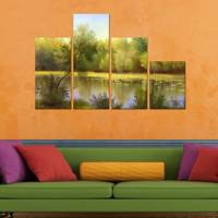 تابلو دیواری 4 تکه آریکان کد TA804 Arikan TA804 Tableau 4 Pcs