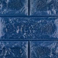 دیوارپوش فومی طرح آجر آبی کد FB اندازه 71x77 Foam Wall Foam Blue Design Brick Code FB Size 71x77