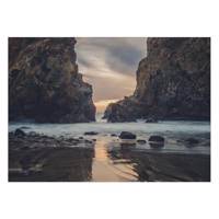 تابلو شاسی ونسونی طرح Rocky Gap in Shore سایز 50x70 سانتی متر Wensoni Rocky Gap in Shore Chassis Size 50 x 70 Cm