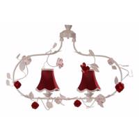 لوستر فورژسازان دو شعله مدل بهار Forzhsazan bahar Two flames chandelier