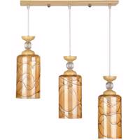 چراغ آویز چشمه نور 3 شعله کد G549/3H-CR - Cheshmeh Noor G549/3H-CR Three Flames Hanging Lamp