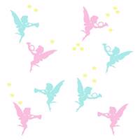 استیکر سالسو طرح dreamlike angels - Salso dreamlike angels Sticker