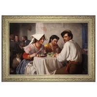 تابلو گالری هنری پیکاسو طرح مهمانخانه