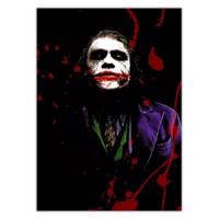 تابلو شاسی ونسونی طرح Joker Smells Blood سایز 50 × 70 Wensoni Joker Smells Blood Chassis Size 50 x 70