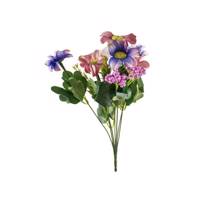 گل مصنوعی مدل شقایق بنفش کد AL-9050169