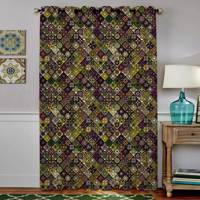 پرده مخمل رنس مدل C4-50077 ارتفاع 190 سانتی متر Rence C4-50077 Curtain 190 cm