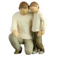 مجسمه ویلو تری مدل پدر و پسر Willow Tree Father And Son 26030 Statue