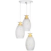 چراغ آویز چشمه نور کد G589/3H Cheshmeh Noor G589/3H Three Flame Hanging Lamp