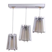 چراغ آویز سهیل سه شعله مدل Pyramid - Soheil Pyramid Three Branch Hanging Light