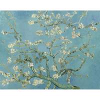 تابلو شاسی گالری هنری پیکاسو طرح شکوفه های بادام Picasso Art Gallery Almond Blossoms Chassis