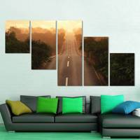 تابلوی دیواری 5 تکه بارمان مدل TA2804 Barman TA2804 Tableau 5 Pcs