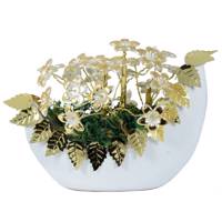 گلدان به همراه گل مصنوعی الماس مدل Flower10 Diamond Flower10 Flower and pot