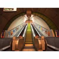 کاغذ دیواری 4 تکه 1وال مدل Subway-002 1Wall Subway-002 Wallpaper Giant