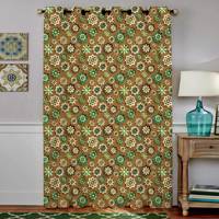 پرده مخمل رنس مدل C4-50074 ارتفاع 190 سانتی متر Rence C4-50074 Curtain 190 cm