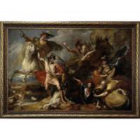 تابلو گالری هنری پیکاسو طرح مرگ گوزن