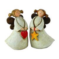 مجسمه مدل فرشته کد AL-20020078 مجموعه 2 عددی