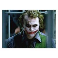 تابلو شاسی ونسونی طرح Joker Planning in Prison سایز 50 × 70 Wensoni Joker Planning in Prison Chassis Size 50 x 70
