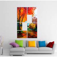 تابلو دیواری 6 تکه مین آرت کد MA184 MinArt Code MA184 Wall Art