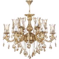 لوستر چشمه نور12 شعله کد S3574/6 - Cheshmeh Noor S3574/6 Twelve Flames Chandelier