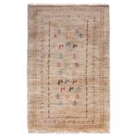 گبه دستبافت یک متری طوفان کد 6562156