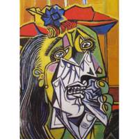 تابلو شاسی گالری هنری پیکاسو طرح زن گریان - Picasso Art Gallery Weeping Woman Chassis