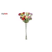 گل مصنوعی مدل شمعدون کد AL-9050159 مجموعه 6 عددی