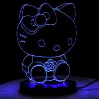 چراغ خواب سه بعدی سهیل مدل کیتی Soheil Kiti 3D Night Light