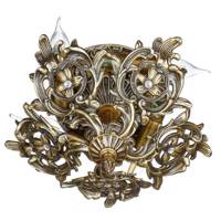 لوستر سقفی چشمه نور 4 شعله کد S3531/4 Cheshmeh Noor S3531/4 Four Flames Ceiling Chandelier