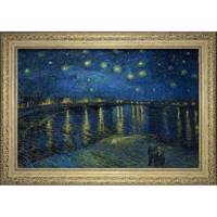 تابلو گالری هنری پیکاسو طرح شب پرستاره برفراز رن