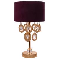 آباژور رومیزی دیلایت مدل 301Gold بنفش Delight 301 Table Lamp