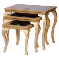 میز عسلی سهیل کد 0050TA مجموعه سه عددی Soheil 0050TA Side Table 3 pcs