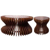 میز جلو مبلی پاراگالری کد 26 به همراه یک میز عسلی - coffee and side table paragallery